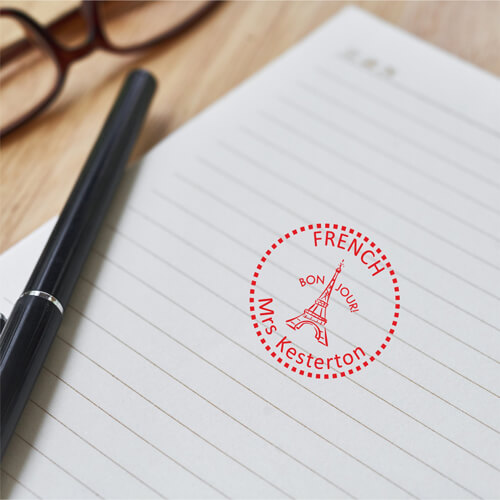 Custom School Subject Stamps Custom School Subject Stamps