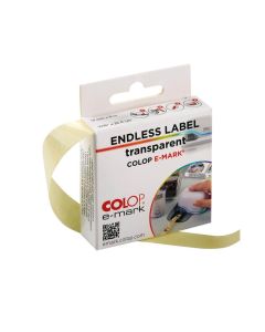 COLOP e-mark Endless Transparent Label