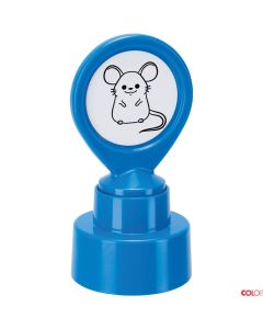 Mouse stamper in black ink