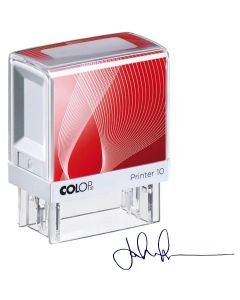 Mini Handwriting/Signature Stamp with signature sample imprint