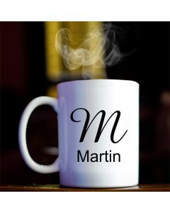 Personalised Monogram Mug