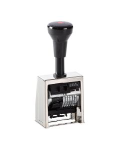 REINER B6K Automatic Numberer - 6 Wheels, 4.5mm, Antique Style