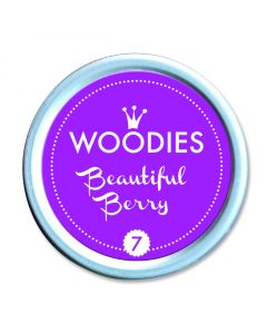Woodies Stamp Pad - Beautiful Berry