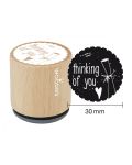 Woodies Rubber Stamp - Thinking of You