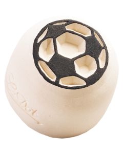 LaDot small ceramic football stone stamp