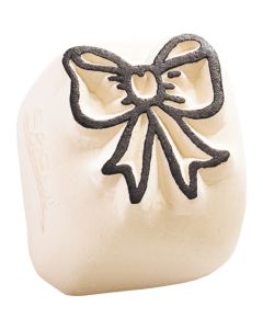 LaDot small ceramic bow stone stamp