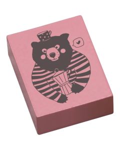 May and Berry rubber stamp - bear