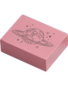 May and Berry rubber stamp - planet