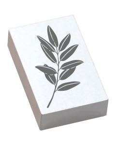 May and Berry rubber stamp - olive branch