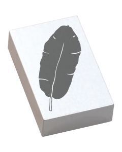 May and Berry rubber stamp - feather