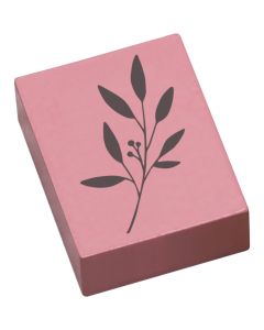May and Berry rubber stamp - leafy branch