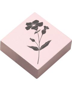 May and Berry rubbe stamp - wildflower