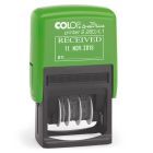 COLOP Printer S 260/L Green Line Stock Text & Date Stamp