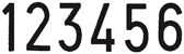 Sample imprint