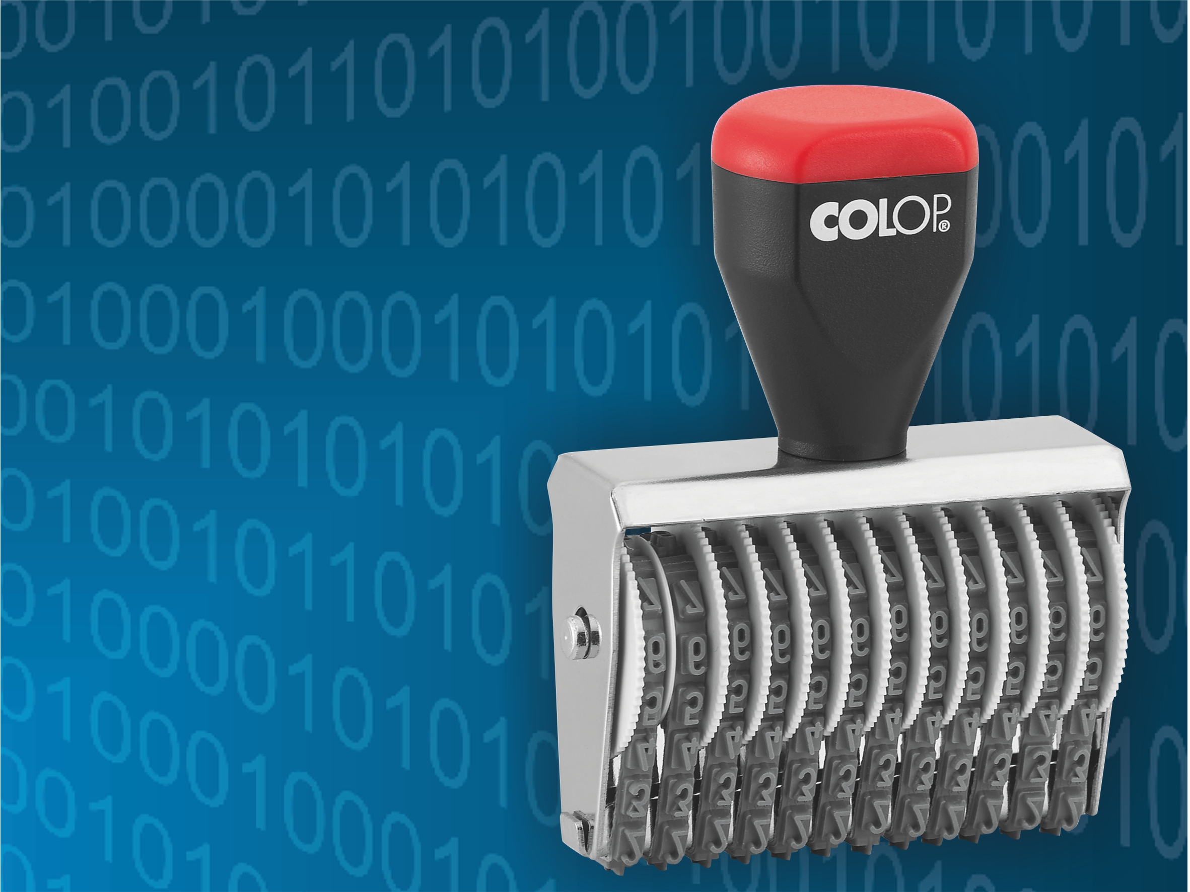 COLOP Manual Numbering Stamps
