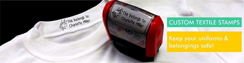 Custom Textile Stamps Custom Textile Stamps