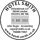 Round and Oval Custom Date Stamps